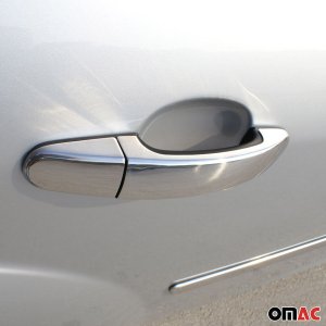 Ford Tourneo Connect Door Handle Cover - Omac - H1S1 Keyless - Gloss Silver - '14-'21 Ford Tourneo Connect Door Handle Cover - Omac - H1S1 Keyless - Gloss Silver - '14-'21